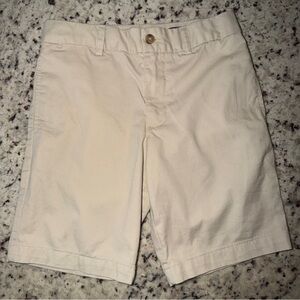 Polo Ralph Lauren Boys Size 10 Straight Fit Stretch Chino Shorts Beige Sand EUC